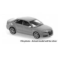 Minichamps 1/43 Audi Rs4 - 2006 - Silver Metallic Diecast Car