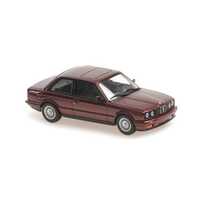 Minichamps 1/43 BMW 3-Series (E30) - 1989 - Red Metallic Diecast Car