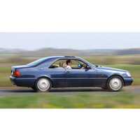 Minichamps 1/43 Mercedes-Benz 600 Sec (C140)- 1992 - Blue Metallic Diecast Car