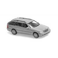 Minichamps 1/43 Mercedes-Benz C-Class Wagon (W202) - 1997 - Silver Diecast Car
