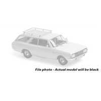 Minichamps 1/43 Opel Rekord C Caravan - 1969 - Black Diecast Car