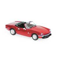 Minichamps 1/43 Triumph Spitfire Mk Iv - 1972 - Red Diecast Car