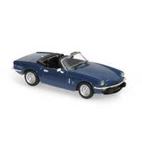 Minichamps 1/43 Triumph Spitfire Mk Iv - 1972 - Blue Diecast Car