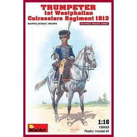 Miniart 1/16 Trumpeter. 1st Westphalian Cuirassiers Regiment 1813 16033 Plastic Model Kit