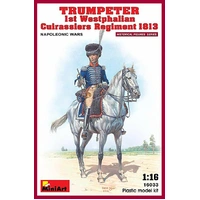 Miniart 1/16 Trumpeter. 1st Westphalian Cuirassiers Regiment 1813 16033 Plastic Model Kit