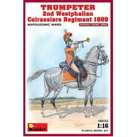 Miniart 1/16 Trumpeter. 2nd Westphalian Cuirassiers Regiment 1809 16035 Plastic Model Kit