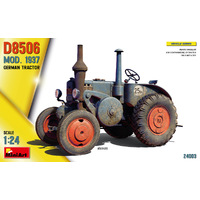 Miniart 1/24 D8506 MOD. 1937 German Tractor Plastic Model Kit