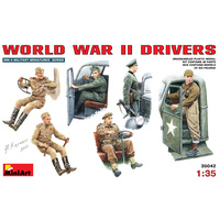 Miniart 1/35 WWII Drivers 35042 Plastic Model Kit