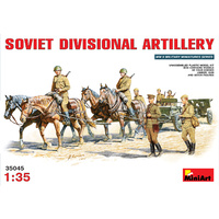 Miniart 1/35 Soviet Divisional Artillery 35045 Plastic Model Kit