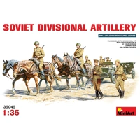 Miniart 1/35 Soviet Divisional Artillery 35045 Plastic Model Kit