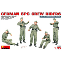 Miniart 1/35 German SPG Crew Riders 35054 Plastic Model Kit