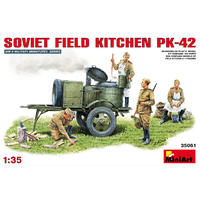 Miniart 1/35 Soviet Field Kitchen KP-42 35061 Plastic Model Kit