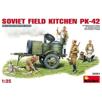 Miniart 1/35 Soviet Field Kitchen KP-42 35061 Plastic Model Kit