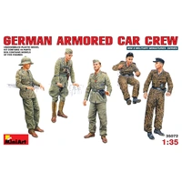 Miniart 1/35 German Armoured Car Crew 35072 Plastic Model Kit