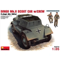 Miniart 1/35 Dingo Mk II ( Pz.Kpfw.Mk 1202(e) w/crew 35074 Plastic Model Kit