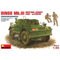 Miniart 1/35 Daimler Dingo Mk 3 w/crew 35077 Plastic Model Kit