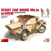 Miniart 1/35 Scout Car Dingo Mk 1a w/crew 35087 Plastic Model Kit