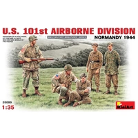 Miniart 1/35 U.S. 101st Airborne Division (Normandy 1944) 35089 Plastic Model Kit