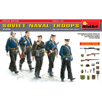 Miniart 1/35 Soviet Naval Troops. Special Edition Plastic Model Kit 35094