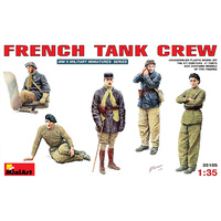 Miniart 1/35 French Tank Crew 35105 Plastic Model Kit
