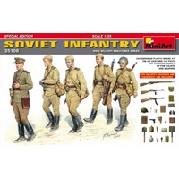 Miniart 1/35 Soviet Infantry. Special Edition 35108 Plastic Model Kit