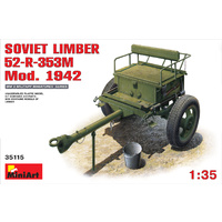 Miniart 1/35 Soviet Limber 52-R-353M Mod.1942 35115 Plastic Model Kit
