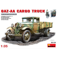 Miniart 1/35 GAZ-AA ?argo Truck 35124 Plastic Model Kit