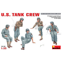 Miniart 1/35 U.S. Tank Crew 35126 Plastic Model Kit
