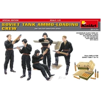 Miniart 1/35 Soviet Tank Ammo-Loading Crew Set. Special Edition 35131 Plastic Model Kit