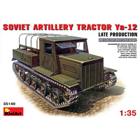 Miniart 1/35 Ya-12 Late Prod. Soviet Artillery Tractor 35140 Plastic Model Kit