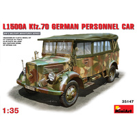 Miniart 1/35 L1500A (Kfz.70) German Personnel Car 35147 Plastic Model Kit