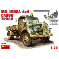 Miniart 1/35 MB L1500 A 4x4 Cargo Truck 35150 Plastic Model Kit