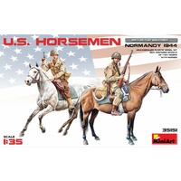 Miniart 1/35 U.S. Horsemen. Normandy 1944 35151 Plastic Model Kit
