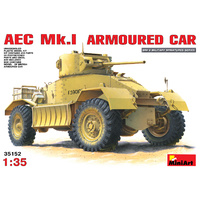 Miniart 1/35 AEC Mk 1 Armoured Car 35152 Plastic Model Kit