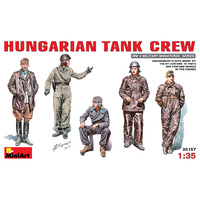 Miniart 1/35 Hungarian Tank Crew 35157 Plastic Model Kit