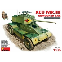 Miniart 1/35 AEC Mk 3 Armoured Car 35159 Plastic Model Kit
