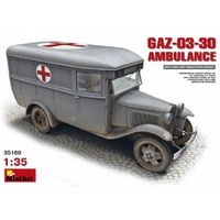 Miniart 1/35 GAZ-03-30 Ambulance 35160 Plastic Model Kit