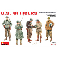 Miniart 1/35 U.S.Officers 35161 Plastic Model Kit
