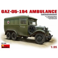Miniart 1/35 GAZ-05-194 Ambulance 35164 Plastic Model Kit