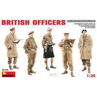 Miniart 1/35 British Officers 35165 Plastic Model Kit