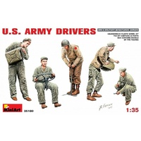 Miniart 1/35 U.S. Army Drivers 35180 Plastic Model Kit