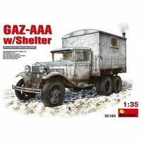 Miniart 1/35 GAZ-AAA with Shelter 35183 Plastic Model Kit
