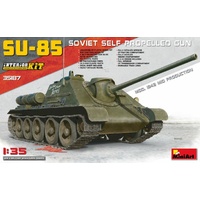 Miniart 1/35 SU-85 Mod. 1943 (Mid Production) w/Full Interior 35187 Plastic Model Kit