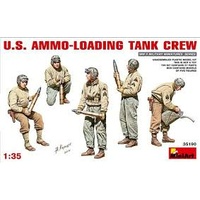 Miniart 1/35 U.S. Ammo-Loading Tank Crew 35190 Plastic Model Kit
