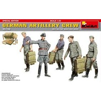 Miniart 1/35 German Artillery Crew.Special Edition 35192 Plastic Model Kit