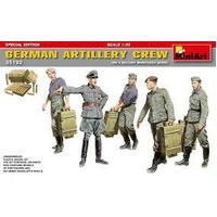 Miniart 1/35 German Artillery Crew.Special Edition 35192 Plastic Model Kit