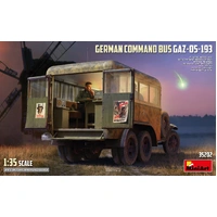 MiniArt 1/35 German Command Bus GAZ-05-193 Plastic Model Kit