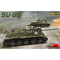 Miniart 1/35 SU-85 Mod. 1944 (Early Production) w/ Interior Kit 35204 Plastic Model Kit