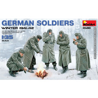 Miniart 1/35 German Soldiers (Winter 1941-42) 35218 Plastic Model Kit