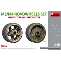 Miniart 1/35 M3/M4 Roadwheels Set Weldedtype And Pressed Type
